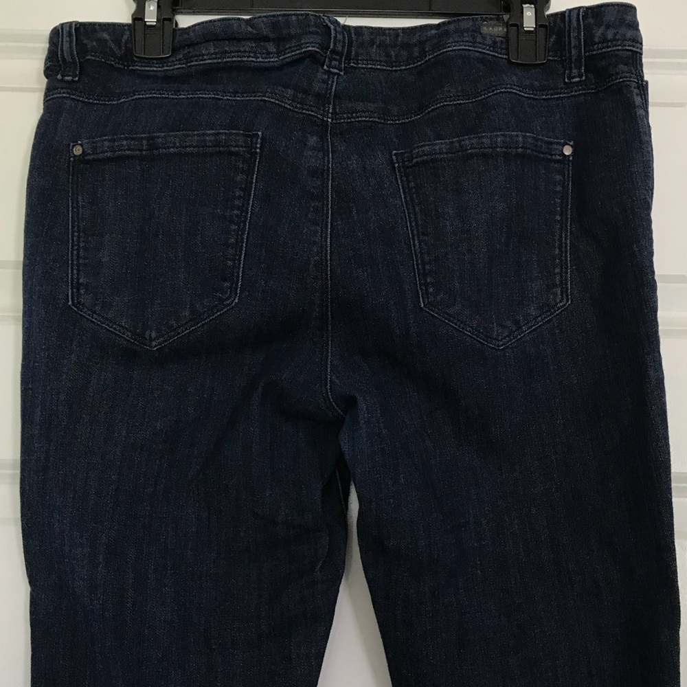 LC Lauren Conrad Dark Wash Skinny Jeans, size 12
